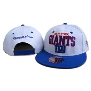   & Ness New York Giants Flashback Snapback Hat: Sports & Outdoors