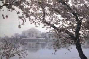 Magnificent Destiny by Rod Chase Jefferson Memorial  