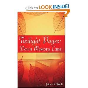  Twilight Pages Down Memory Lane (9781844013913) Jaidev S 
