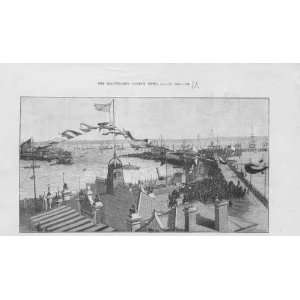  Opening New Pier Southampton 1892