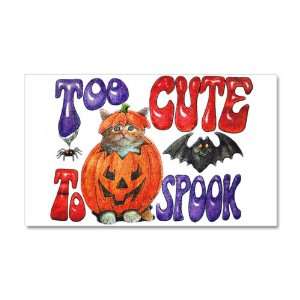  38.5 x24.5 Wall Vinyl Sticker Halloween Too Cute To Spook 