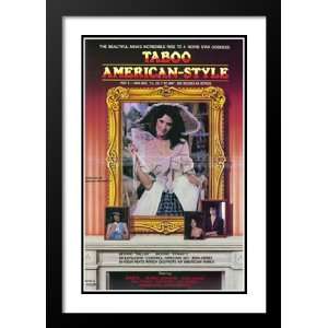  Taboo American Actress 20x26 Framed and Double Matted 