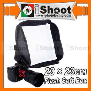iShoot flash soft box diffuser for speedlite Sunpak PZ42X PZ40X PZ30 