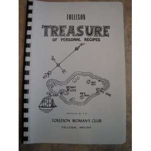   Treasure of Personal Recipes Tolleson Arizona Womens Club Books