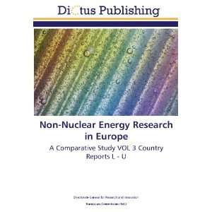  Non Nuclear Energy Research in Europe: A Comparative Study 