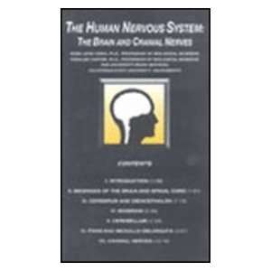  Human Nervous System Human Brain and Cranial Nerves [VHS 