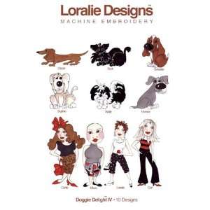   Loralie Designs Embroidery Designs on CD 630866 Arts, Crafts & Sewing