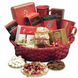 Red Lovers Gift Basket  Grocery & Gourmet Food