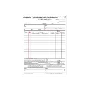   Bill of Lading, Snap Out, 3 Part, 8.5 x 11 Forms