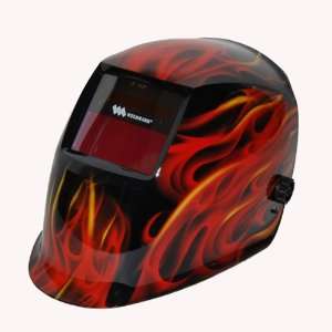  Weldmark® Red Ghost Flame Welding Helmet No. RF8VS9 13 
