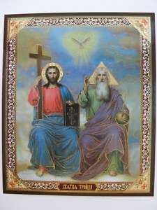HOLY TRINITY NEW TESTAMENT Christian Orthodox Icon  