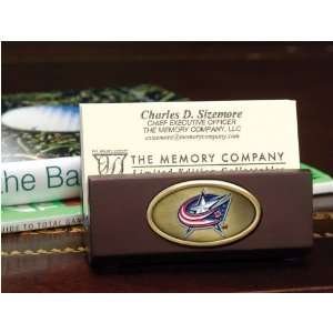  Columbus Blue Jackets Team Business Card Holder NHL Hockey 