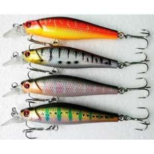 whole hard fishing lure with opp package fishing bait 100pcs/lot 