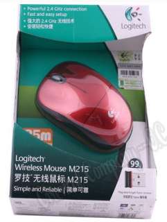 New Logitech 2.4GHz Wireless M215 Mouse + Nano receiver  