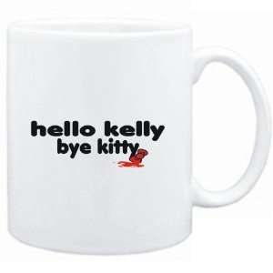  Mug White  Hello Kelly bye kitty  Female Names Sports 