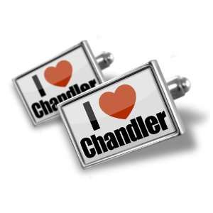 Cufflinks I Love Chandler region: Arizona, United States   Hand Made 