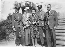 WWII German Large RP  Soldier  Frau  Family  Dress Uniform  1943 