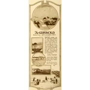  1923 Ad Griswold Hotel Resort New London Connecticut 