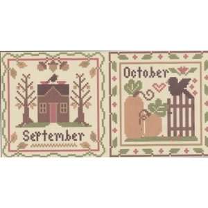  Sampler Month September and October (with floss) Arts 