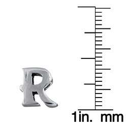 Signature Moments Sterling Silver R Alphabet Bead  Overstock