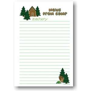  Paper People Camp Personalized Stationery   Trees and 