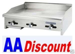 GAS TURBO AIR RADIANCE 24 GRIDDLE FLAT GRILL TAMG 24  