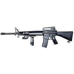 Spring Action M16A2 Assault Rifle Grip Full Stock Airsoft Gun 