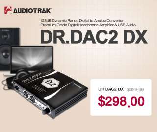 AUDIOTRAK DR.DAC2 DX Digital to Analog Converter DAC  