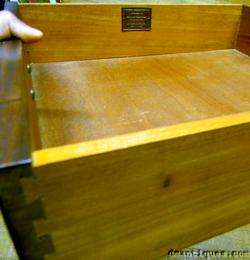 Antique Federal Mahogany Inlaid Secretary Bookcase Tambour Desk 
