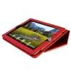 ACCESSORY FOR APPLE IPAD 2 RED LEATHER Smart Cover Case+HEADSET 