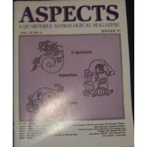  Aspects A Quarterly Astrological Magazine (Winter 1997 