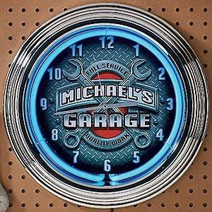  Personalized Garage Workshop Clock