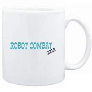  Mug White  Robot Combat GIRLS  Sports