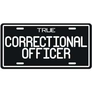 New  True Correctional Officer  License Plate Occupations:  