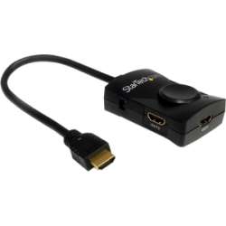   Port HDMI Video Splitter with Audio   USB Powered  