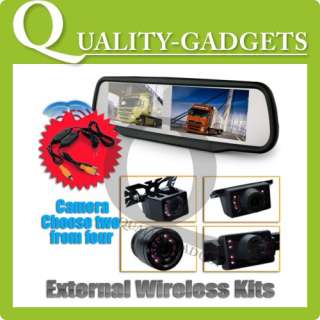 Car Wireless Reversing Backup Camera System   Dual 4.3 Digital 2AV 