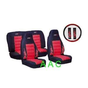  Type X Racing   Front & Rear Bucket Highback Seat Covers 