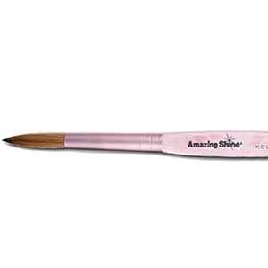    AMAZING SHINE NAILS #8 Round Acrylic Brush (Model 303) Beauty
