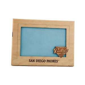   San Diego Padres 5x7 Horizontal Wood Picture Frame: Sports & Outdoors