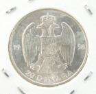 YUGOSLAVIA SERBIA 20 DINARA COIN FROM 1938 YEAR x  
