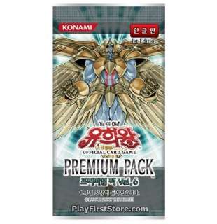 YUGIOH CARDS PP06   PREMIUM PACK VOL 6 BOOSTER BOX KOREAN  