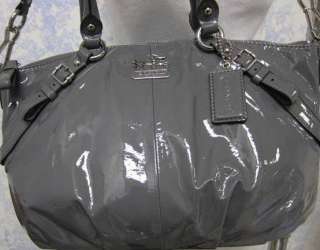 Authentic Coach Madison Sophia Patent Leather Shoulder Sachel Bag 