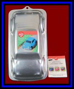 NEW Wilton **3D Cruiser   VW CAR** Cake Pan w/Booklet #2043  