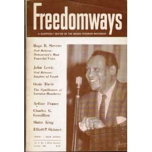   9SUMMER 1965) A Quarterly Review of the Negro Freedom Movement Books