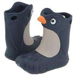 Polliwalks Penguin Boot (Toddler) Navy Boots  