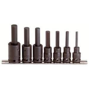  Stanley Proto 577 74152 1/2 Dr 7pc Impact Socket Set Proto 