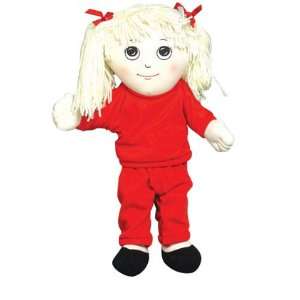    Children s Factory CF100 729 White Girl in Sweat Suit Toys & Games