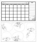 dry erase board calendar wall decals vinyl stickers expedited shipping