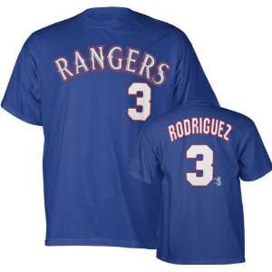  Texas Rangers Youth #03 Alex Rodriguez T Shirt: Sports 
