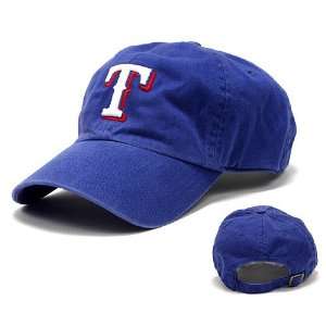  Texas Rangers Youth Clean Up Royal Adjustable Cap 